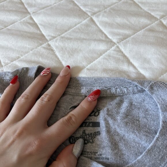 Funko Mens Size Large A Christmas Story T Shirt Tee Triple Dog Dare You Holiday - Picture 6 of 7